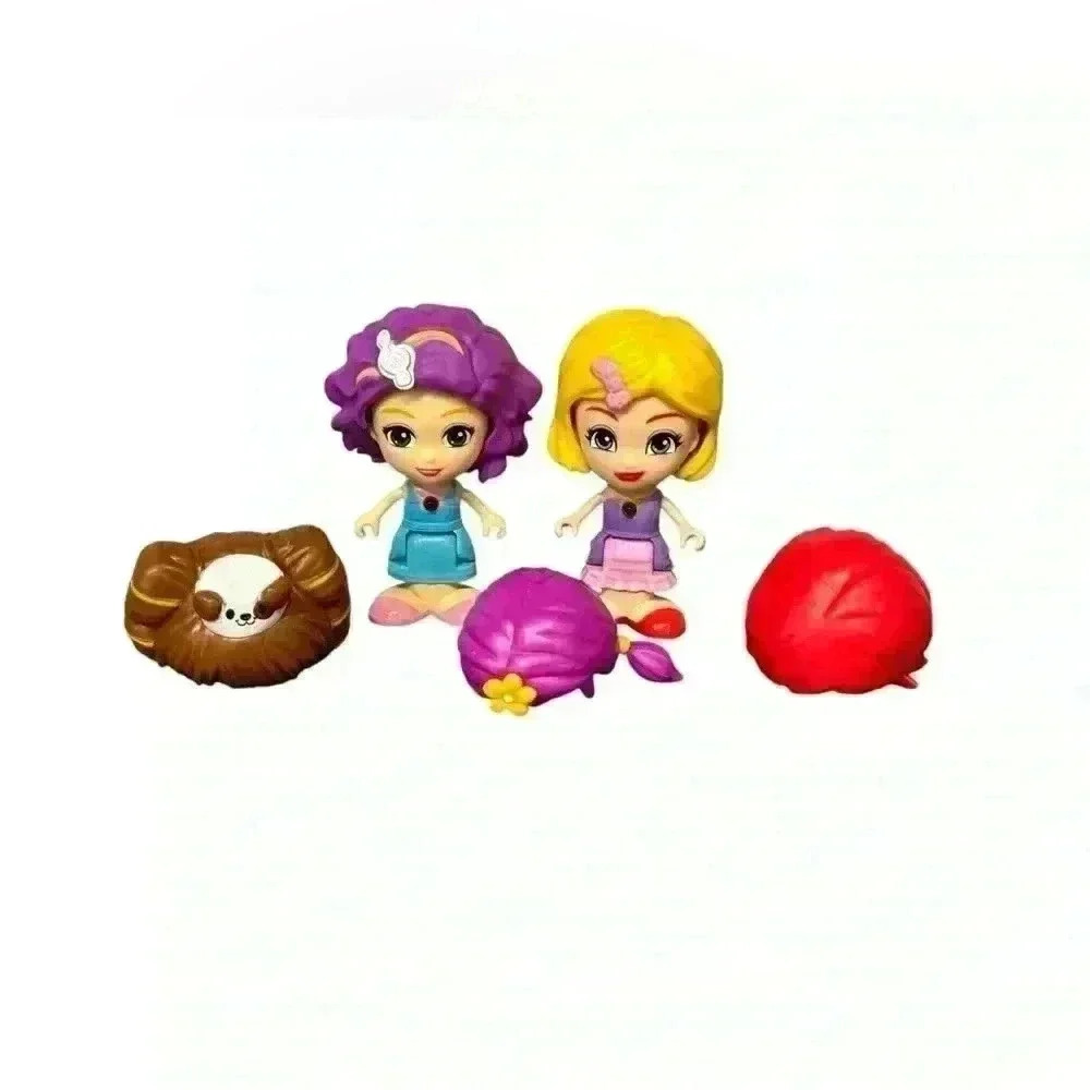 Two VTech Flipsies Dolls With Interchangeable Hair: Need Batteries